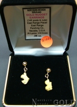 Gold Nugget Earrings_2106J