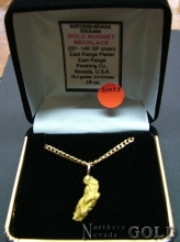 Nevada Gold Nugget Jewelry 2103J